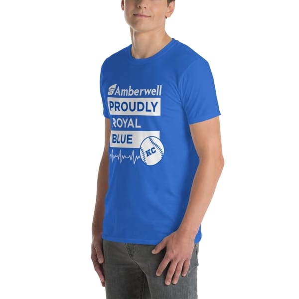 "Amberwell Proudly Royal Blue" Short-Sleeve Unisex T-Shirt - 4 colors - Image 6