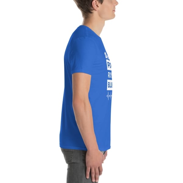 "Amberwell Proudly Royal Blue" Short-Sleeve Unisex T-Shirt - 4 colors - Image 4