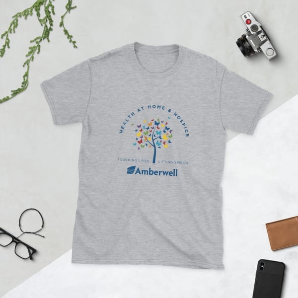 Touching Lives, Lifting Spirits SoftStyle Unisex T-Shirt - Image 3