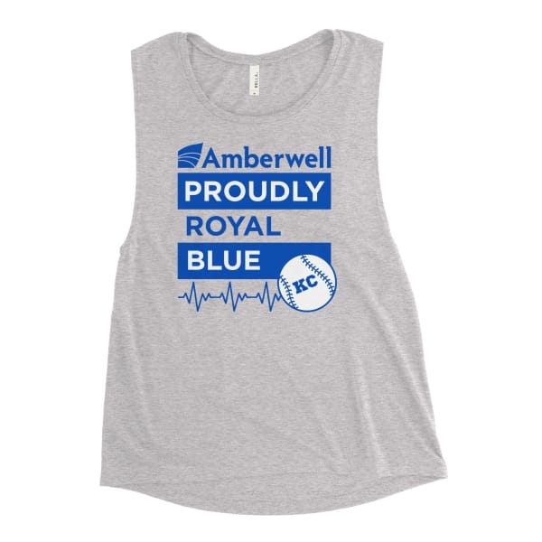 "Amberwell Proudly Royal Blue" Ladies’ Muscle Tank - 2 colors