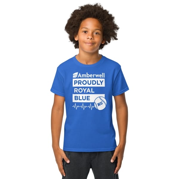 "Amberwell Proudly Royal Blue" - Youth t-shirt - 3 colors