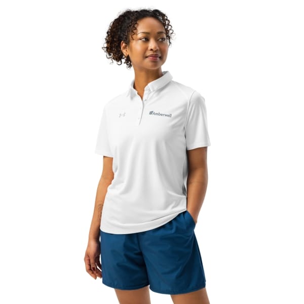 White - Under Armour® women’s polo - Embroidery